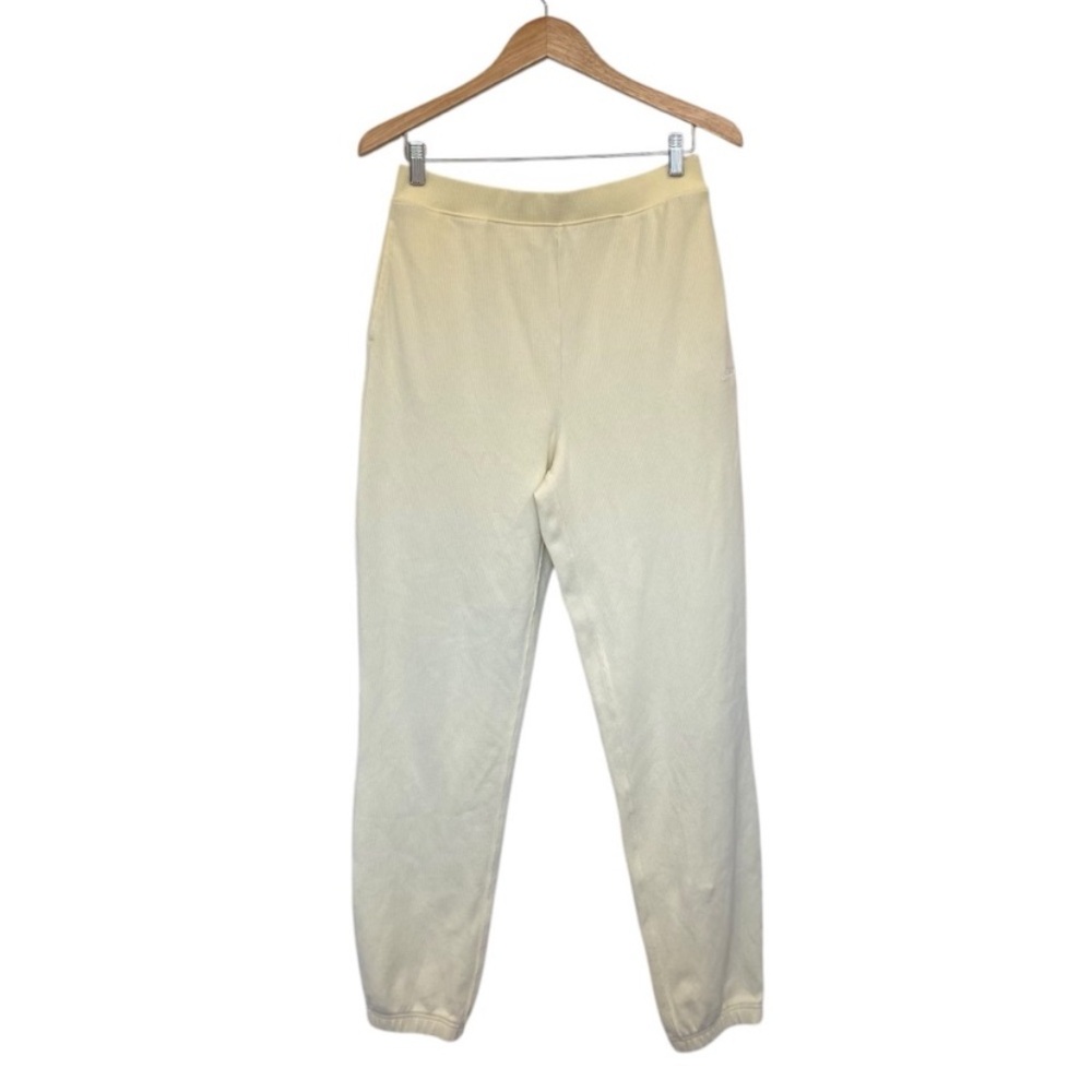 Kith Waffle Knit Chelsea Sweatpants In Butter Yellow - Picture 2 of 7